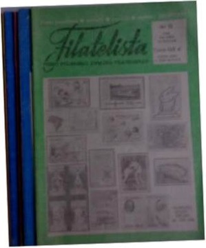 Filatelista nr 12-18,20,21,23,24 z 1989 roku