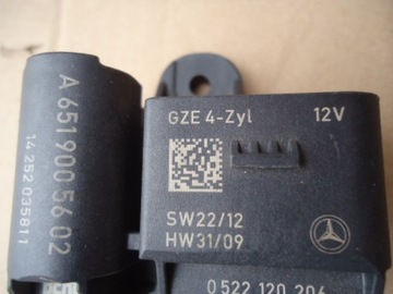 MERCEDES W205 W156 W117 RELÉ SVÍČEK ŽHAVÍCÍCH