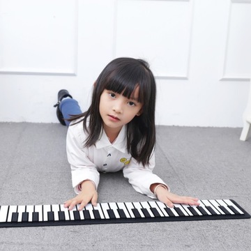 Klawiatura silikonowa do pianina elektronicznego w rolce 88 klawiszy