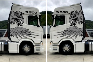 Samolepky Nálepka Scania Nový Model Vzor 20