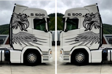 NAKLEJKI NAKLEJKA SCANIA NEW MODEL WZÓR 20 POLIMER