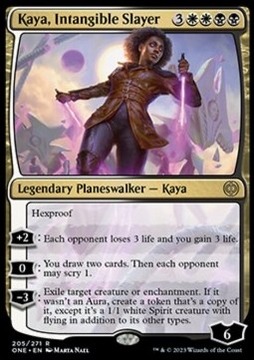 Kaya, Intangible Slayer - planeswalker @@@@