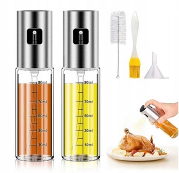 DOzownik spryskiwacz DO oleju oliwy 2 SZT 100ml