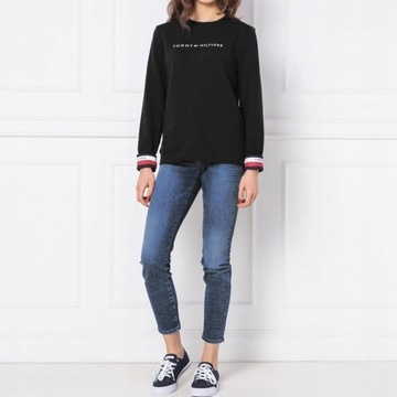 Tommy Hilfiger bluza klasyczna r. XS CZARNA