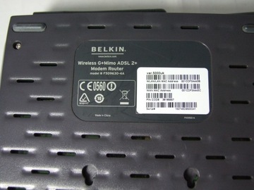 Беспроводной маршрутизатор Belkin с модемом G+Mimo ADSL2+ F5D9360