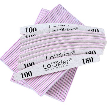 5 пилочек для полировки лака Boat Zebra 100 180 для ногтей БЕЗОПАСНАЯ УПАКОВКА