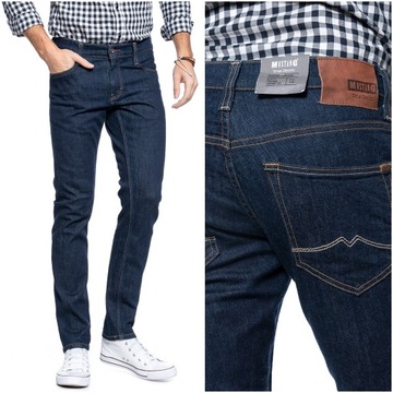 MUSTANG OREGON TAPERED MĘSKIE SPODNIE W28 L34