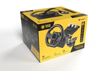 Руль 6в1 ПК PS4 PS3 XBOX ONE 360 ПЕРЕКЛЮЧАТЕЛЬ ПЕДАЛИ ШЕСТЕРНИ TRACER SimRacer