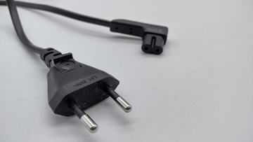 угловой кабель питания 2-контактный восьмерка ЧЕРНЫЙ 1,9 м