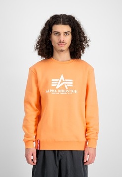 Alpha Industries Basic sveter mandarínkový XXL
