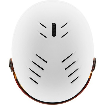 Детский шлем UVEX Rocket Jr Visor — белый/черный — Mir Blue Lld Lite (S2)