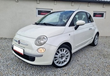 Fiat 500 II Hatchback 3d 1.2 69KM 2009 Fiat 500 SLICZNY 1.2 Benzyna AUTOMAT Bogata Wersja ORYGINAL Zadbany 2010 S, zdjęcie 1
