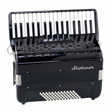 Startone Piano Accordion 72 Black MKII Клавишный аккордеон + футляр