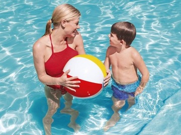 Большой надувной пляжный мяч BESTWAY 51 см 31021