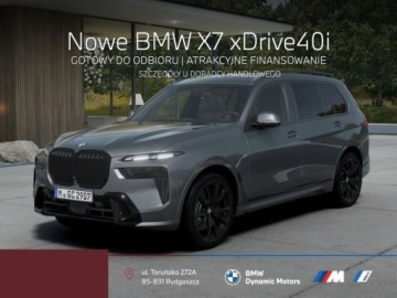 BMW X7 SUV Facelifting 3.0 40i 381KM 2026 BMW X7 xDrive40i 381 KM mHEV - Gotowy do Odbioru - Pakiet M Pro 3.0 381KM