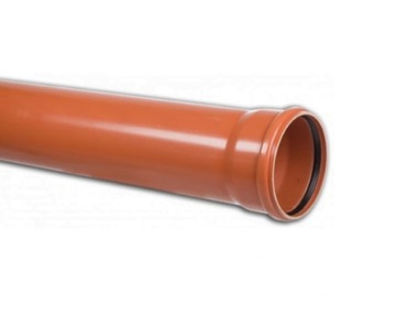 Rura kan zew fi 160x4mm 3m PVC SN4 spieniona DYKA