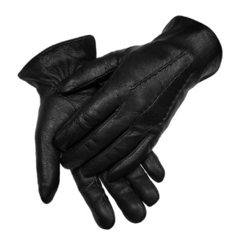 МУЖСКИЕ ИЗОЛЯЦИОННЫЕ ЧЕРНЫЕ КОЖАНЫЕ ПЕРЧАТКИ