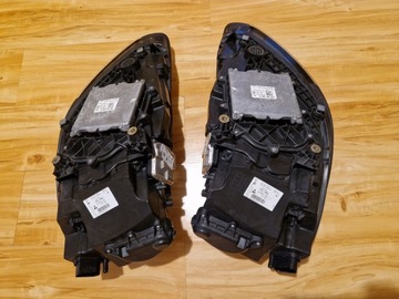 IDEALNI SVĚTLA PŘEDNÍ PORSCHE PANAMERA II 16- 971 973 MATRIX BLACK KOMPLETNÍ