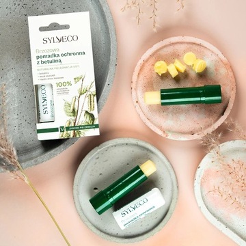 SYLVECO Березовая защитная губная помада с бетулином, увлажнением и защитой 4,6 г