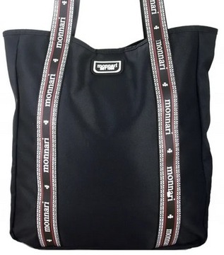 Monnari Torebka Aktówka Shopper Logo