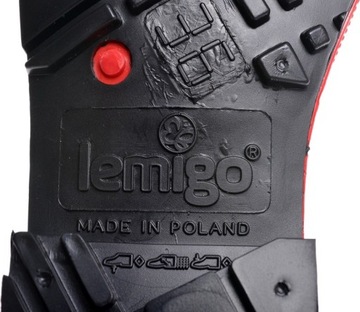 БОТИНКИ ЖЕНСКИЕ РЕЗИНОВЫЕ ПОЛЬСКИЕ красные 36