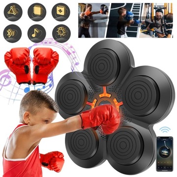SMART BLUETOOTH MUSIC BOXING MACHINE ŚCIENNY SPORTOWY CEL TRENINGOWY ZESTAW
