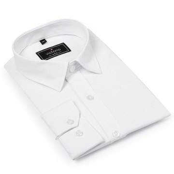 Рубашка Victorio белая строгая для мальчика, размер 140