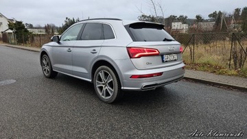 Audi Q5 II SUV 2.0 TDI 190KM 2019 Audi Q5 Q5 S-Line 2.0 TDI PL Salon BangOlufsen El klapa Hak Digital, zdjęcie 4