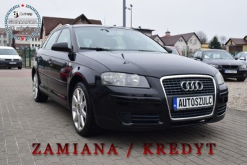 Audi A3 8P Hatchback 3d 2.0 FSI 150KM 2005 Audi A3 Sportback 8P 2.0 Benzyna, 5-Drzwi, Zarejestrowany, 150 KM, 6-Biego