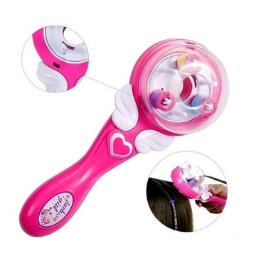 Машина для плетения кос для волос, набор машин для плетения косичек с резинками