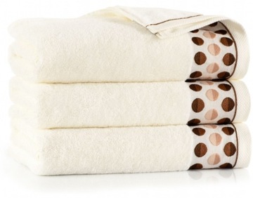 ZWOLTEX Ręcznik ZEN ecru BAWEŁNA EGIPSKA 50x90 PRODUKT POLSKI