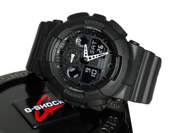 ZEGAREK MĘSKI CASIO G-SHOCK GA-100-1A1ER (zd135a)