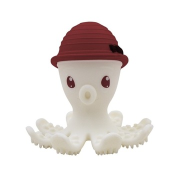 Mombella Gryzak Zabawka Ośmiornica Red