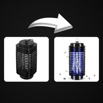 LAMPA UV OWADOBÓJCZA NA INSEKTY NA KOMARY NA MUCHY LED USB ODSTRASZACZ OWAD