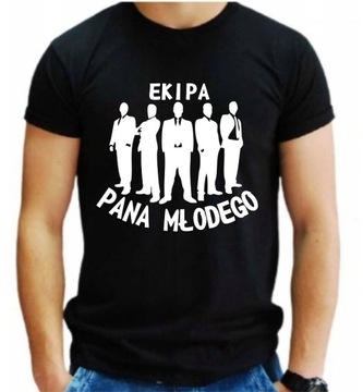 T-SHIRT Koszulka na WIECZÓR KAWALERSKI EKIPA