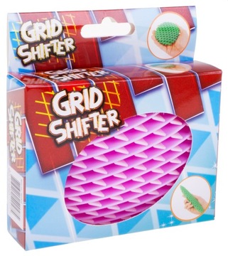FIDGET GRID SHIFTER 3D ZABAWKA SENSORYCZNA ANTYSTRESOWA FIOLETOWO-RÓŻOWY