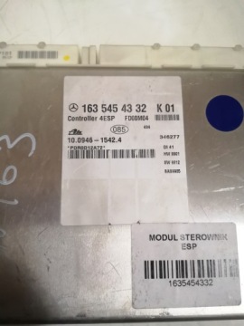 MERCEDES ML W163 МОДУЛЬ КОНТРОЛЛЕРА ESP 1635454332