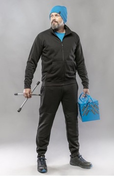 БРЮКИ РАБОЧИЕ МУЖСКИЕ, КОМФОРТНЫЕ СПОРТИВНЫЕ БРЮКИ, размер М