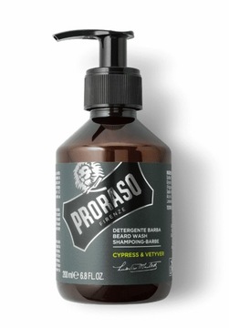 PRORASO BEARD WASH CYPRESS AND VETYVER SZAMPON