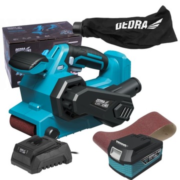 АККУМУЛЯТОРНАЯ ЛЕНТОЧНО-ШЛИФОВАЛЬНАЯ МАШИНА DEDRA 18V +5AH