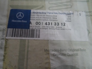 КОРРЕКТОР ТОРМОЗНЫХ СИЛОВ MERCEDES T2 A0014313312