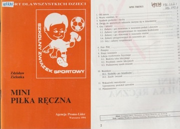 MINI PIŁKA RĘCZNA Zdzisław Zielonka