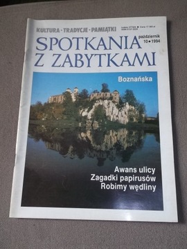 SPOTKANIA Z ZABYTKAMI 10/1994 miesięcznik