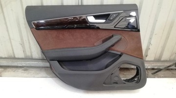 AUDI A8 4H ОБИВКА ДВЕРИ ЗАДНЕЙ ЛЕВОЙ, АЛЬКАНТАРА