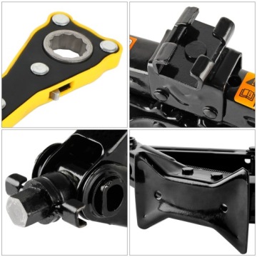 ТРАПЕЦЕИДАЛЬНЫЙ АВТОМОБИЛЬНЫЙ ПОДЪЕМНИК МОЩНЫЙ ТРАПЕЦЕИДАЛЬНЫЙ ДОМКРАТ 2 ТОННЫ + КЛЮЧ