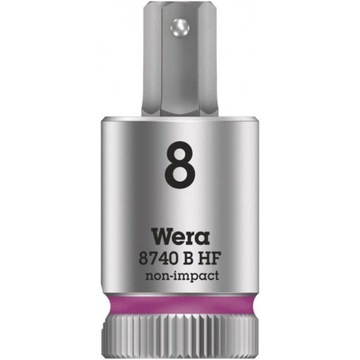 WERA nasadka imbus 8 Hex plus 3/8 cala Zyklop 8740 B HF 05003039001