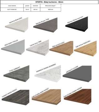 Комплект кухонной мебели, недорогая кухонная мебель 260 см. Ремесленный дуб.