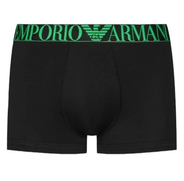 Emporio Armani bokserki męskie zestaw 3 par 111357 4R726 29821 Czarny L