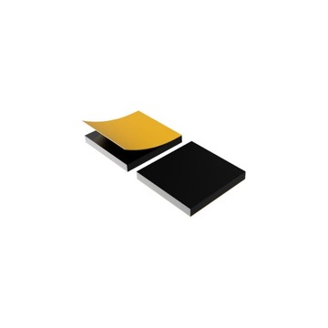 Naklejki magnetyczna do podstawek kwadratowych 25mmx25mm z wklęsłym spodem