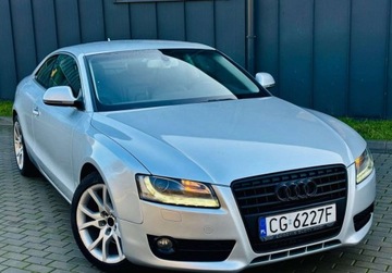 Audi A5 8T Coupe 2.7 TDI 190KM 2008 Audi A5 Coupe XenonLedPiekny WygladZadbanyZamiana 2.7 Diesel 190KM